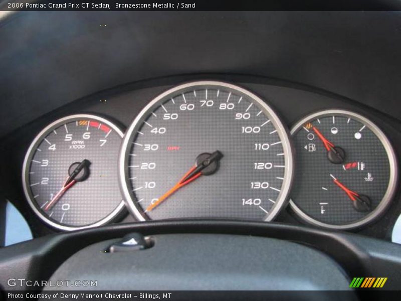 Bronzestone Metallic / Sand 2006 Pontiac Grand Prix GT Sedan
