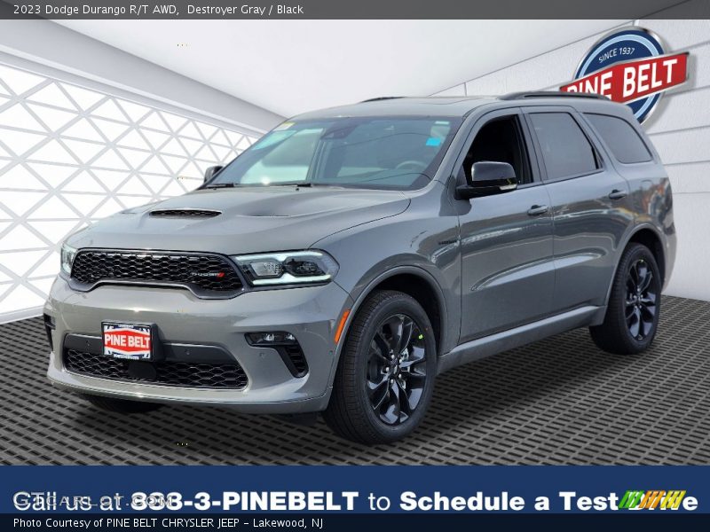 Destroyer Gray / Black 2023 Dodge Durango R/T AWD