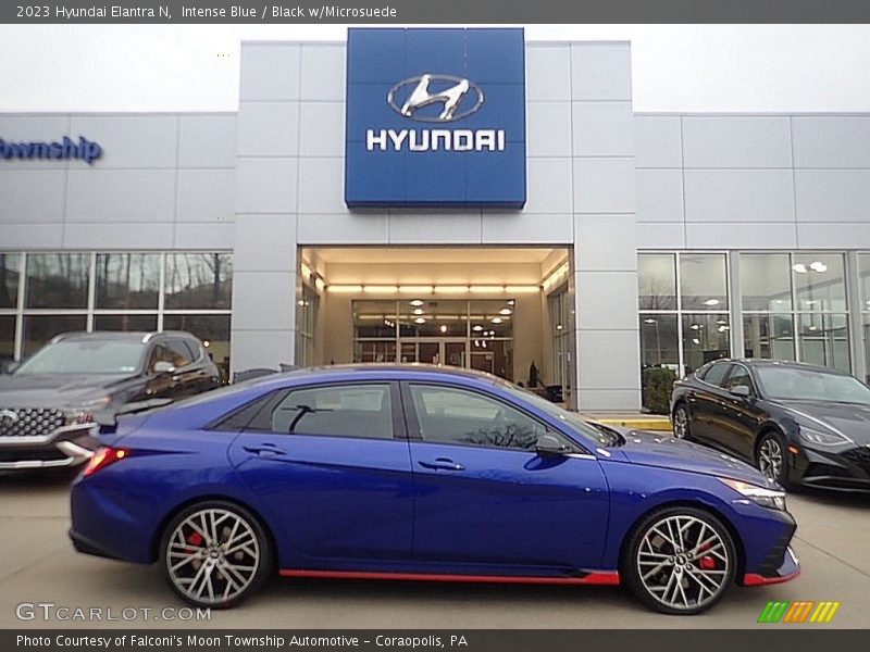  2023 Elantra N  Intense Blue