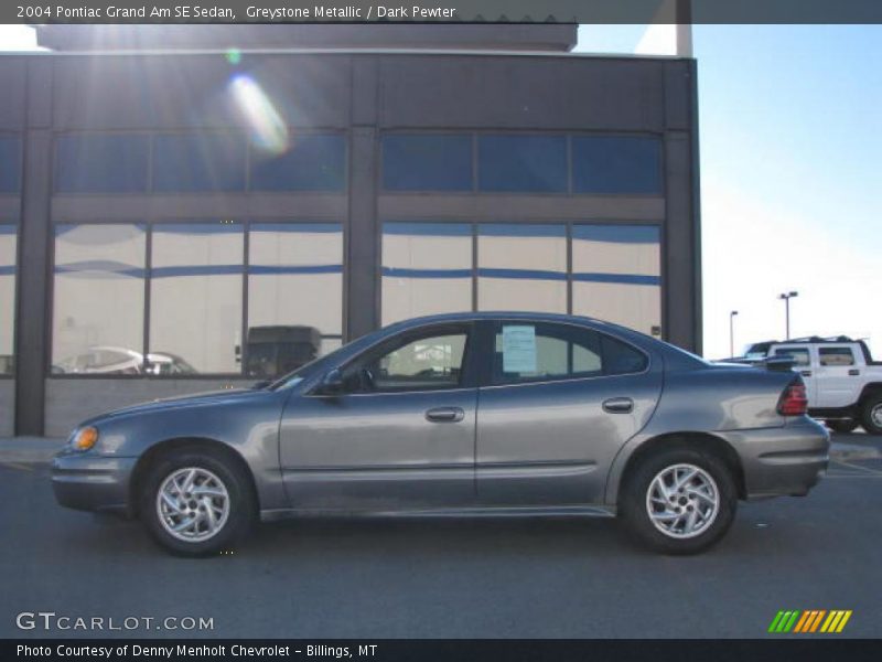Greystone Metallic / Dark Pewter 2004 Pontiac Grand Am SE Sedan