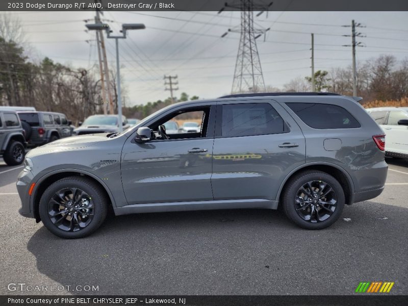Destroyer Gray / Black 2023 Dodge Durango R/T AWD