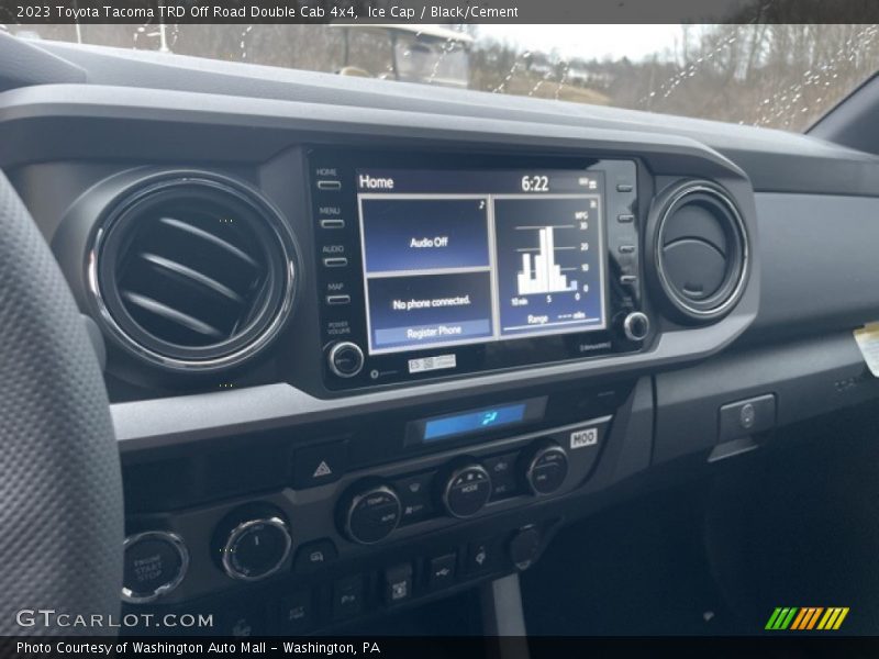 Ice Cap / Black/Cement 2023 Toyota Tacoma TRD Off Road Double Cab 4x4