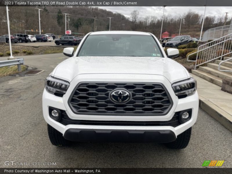 Ice Cap / Black/Cement 2023 Toyota Tacoma TRD Off Road Double Cab 4x4