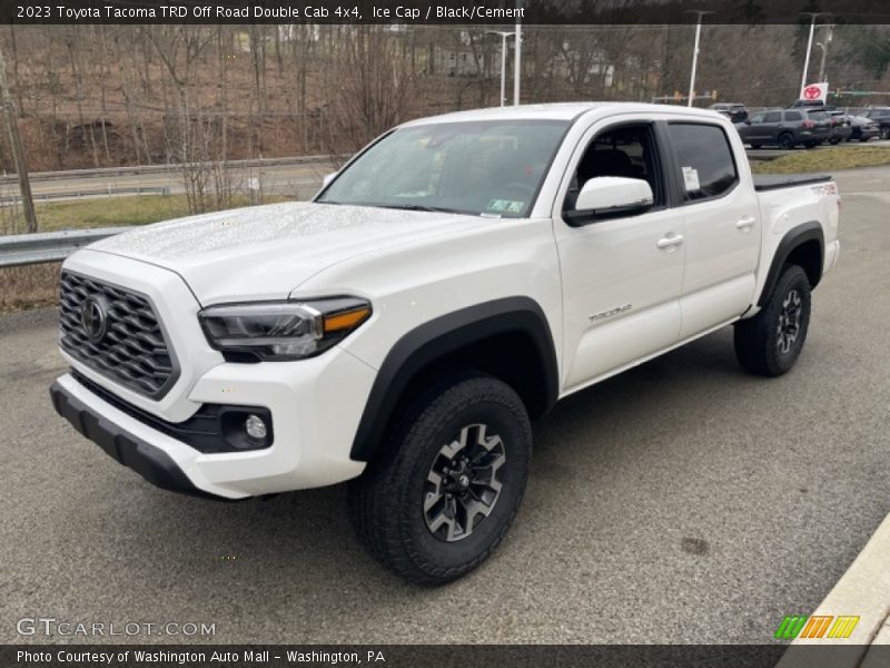 Ice Cap / Black/Cement 2023 Toyota Tacoma TRD Off Road Double Cab 4x4