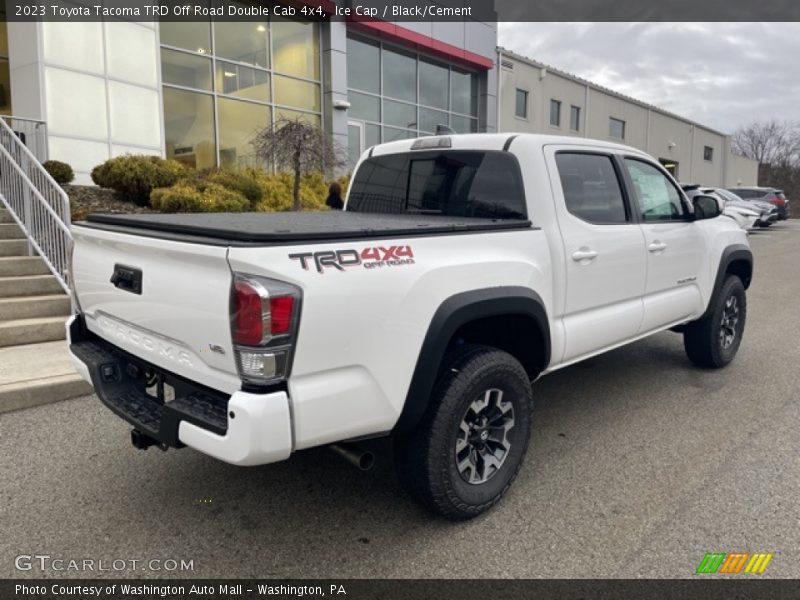 Ice Cap / Black/Cement 2023 Toyota Tacoma TRD Off Road Double Cab 4x4