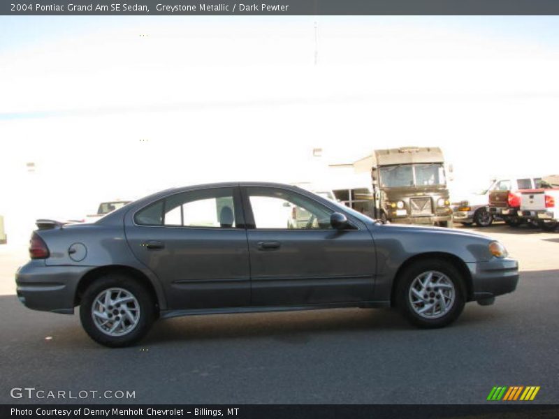 Greystone Metallic / Dark Pewter 2004 Pontiac Grand Am SE Sedan