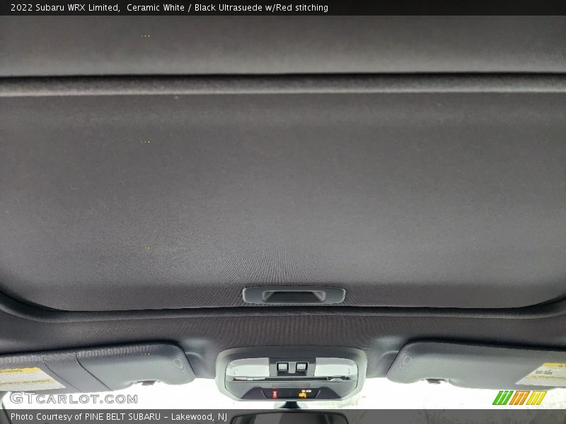 Sunroof of 2022 WRX Limited