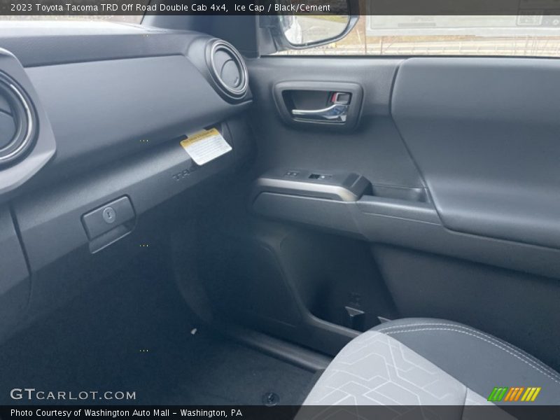 Ice Cap / Black/Cement 2023 Toyota Tacoma TRD Off Road Double Cab 4x4