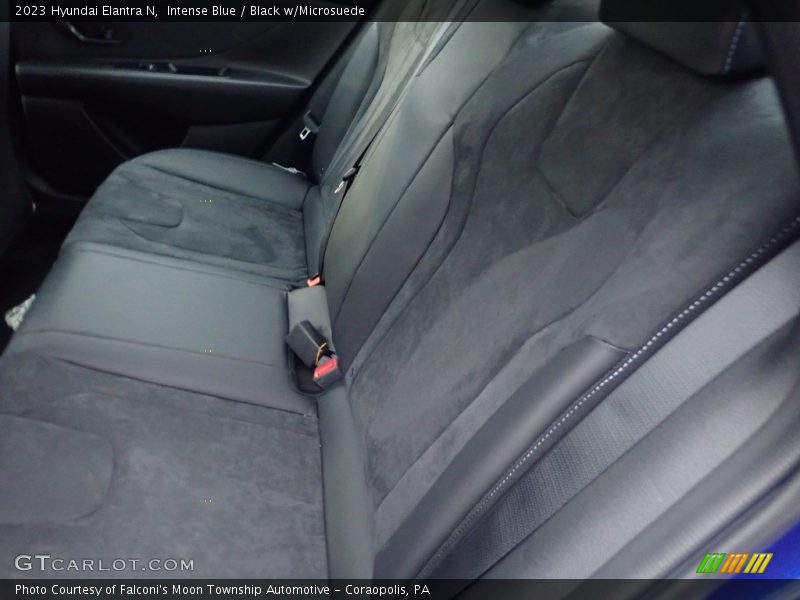 Rear Seat of 2023 Elantra N 