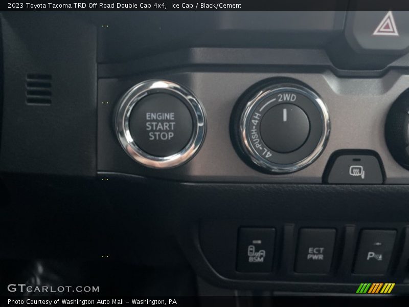 Ice Cap / Black/Cement 2023 Toyota Tacoma TRD Off Road Double Cab 4x4