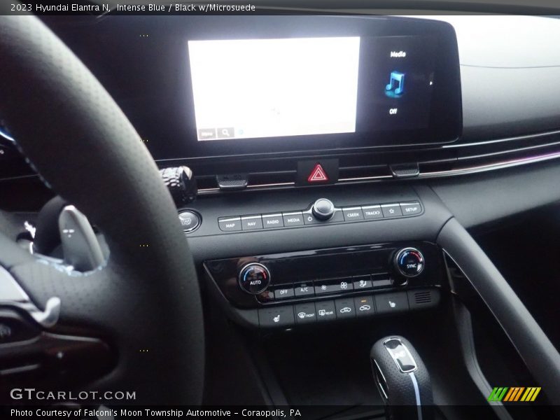 Controls of 2023 Elantra N 