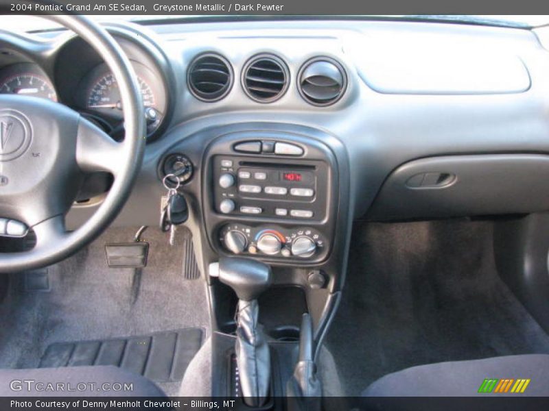 Greystone Metallic / Dark Pewter 2004 Pontiac Grand Am SE Sedan