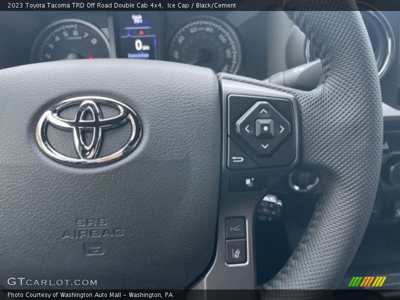 Ice Cap / Black/Cement 2023 Toyota Tacoma TRD Off Road Double Cab 4x4