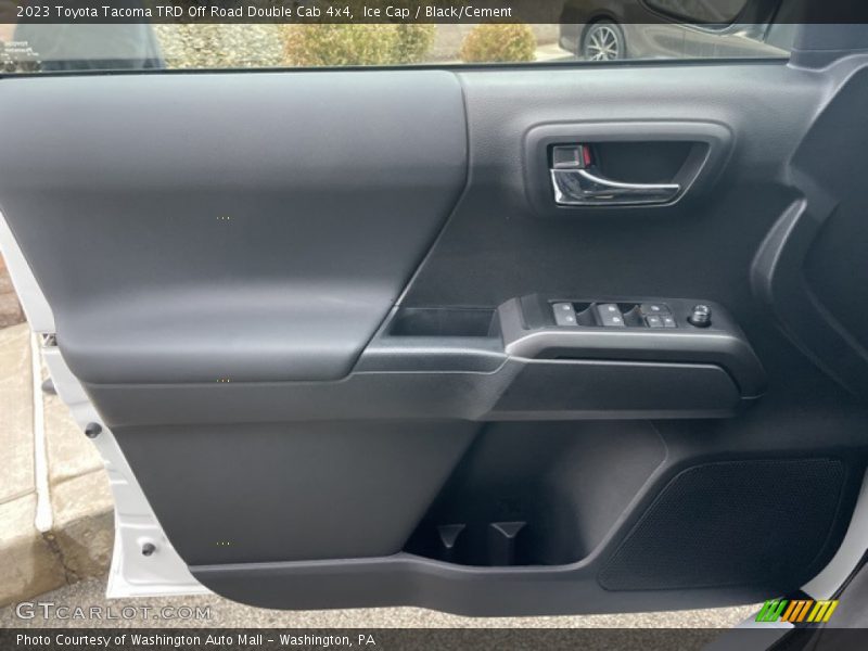 Ice Cap / Black/Cement 2023 Toyota Tacoma TRD Off Road Double Cab 4x4