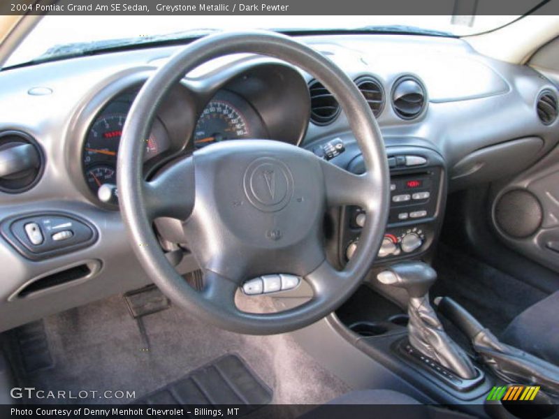 Greystone Metallic / Dark Pewter 2004 Pontiac Grand Am SE Sedan