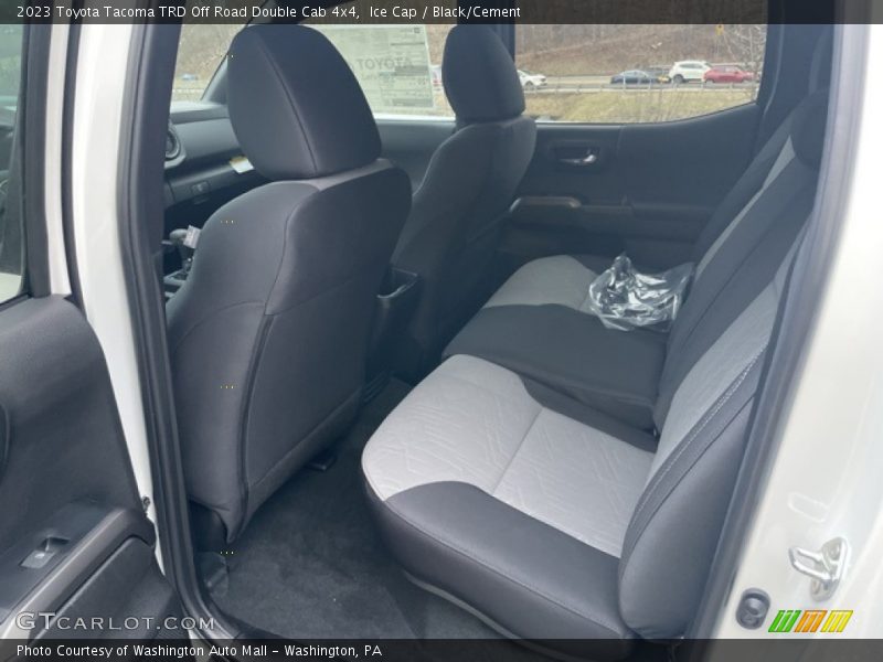Ice Cap / Black/Cement 2023 Toyota Tacoma TRD Off Road Double Cab 4x4