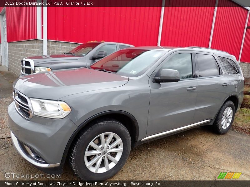 Granite / Black 2019 Dodge Durango SXT AWD
