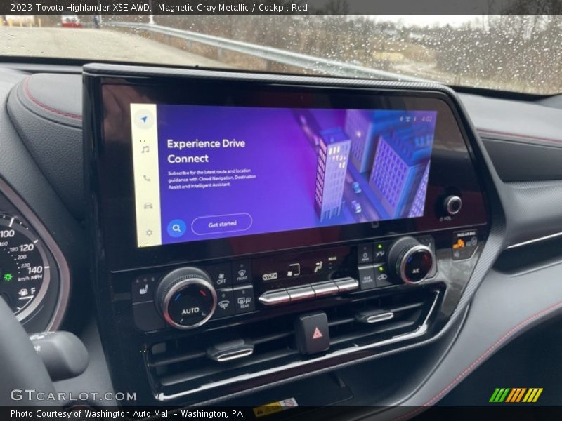 Controls of 2023 Highlander XSE AWD