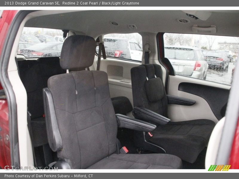 Redline 2 Coat Pearl / Black/Light Graystone 2013 Dodge Grand Caravan SE