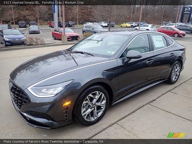 Front 3/4 View of 2023 Sonata SEL