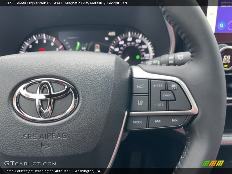 2023 Highlander XSE AWD Steering Wheel