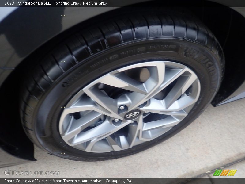 Portofino Gray / Medium Gray 2023 Hyundai Sonata SEL