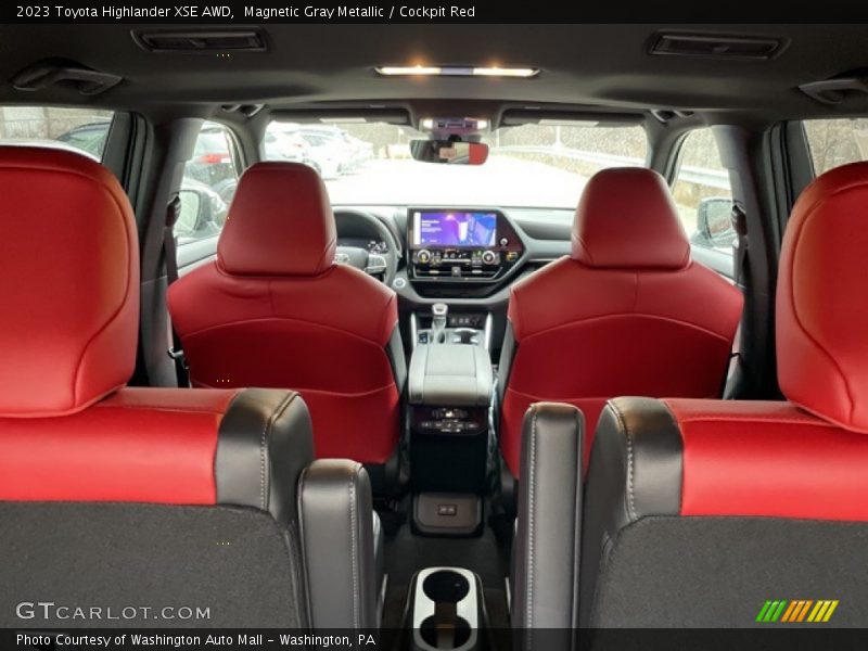 Magnetic Gray Metallic / Cockpit Red 2023 Toyota Highlander XSE AWD