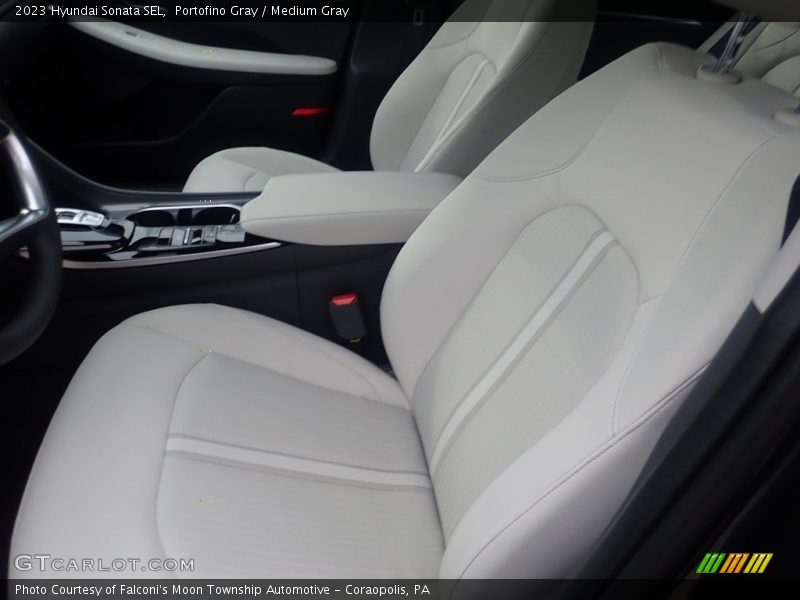 Portofino Gray / Medium Gray 2023 Hyundai Sonata SEL
