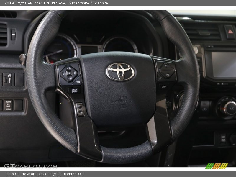 Super White / Graphite 2019 Toyota 4Runner TRD Pro 4x4