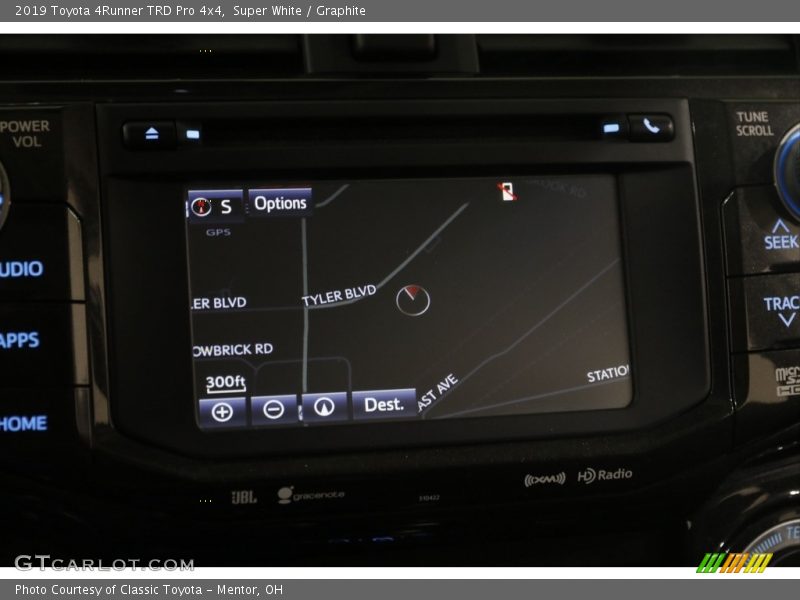 Super White / Graphite 2019 Toyota 4Runner TRD Pro 4x4