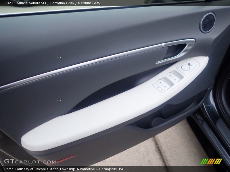Portofino Gray / Medium Gray 2023 Hyundai Sonata SEL