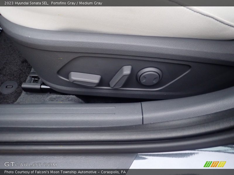 Portofino Gray / Medium Gray 2023 Hyundai Sonata SEL