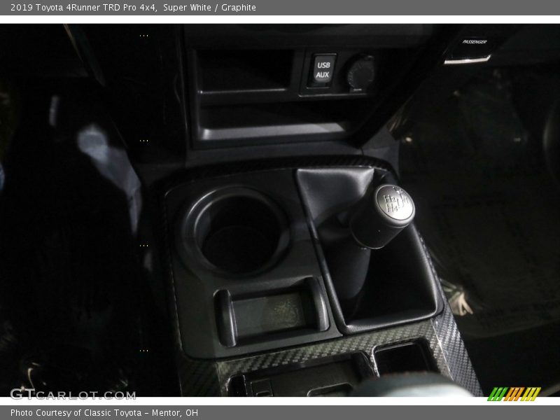 Super White / Graphite 2019 Toyota 4Runner TRD Pro 4x4
