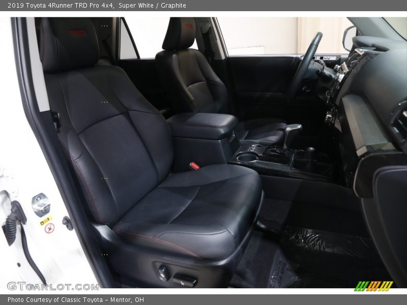 Super White / Graphite 2019 Toyota 4Runner TRD Pro 4x4