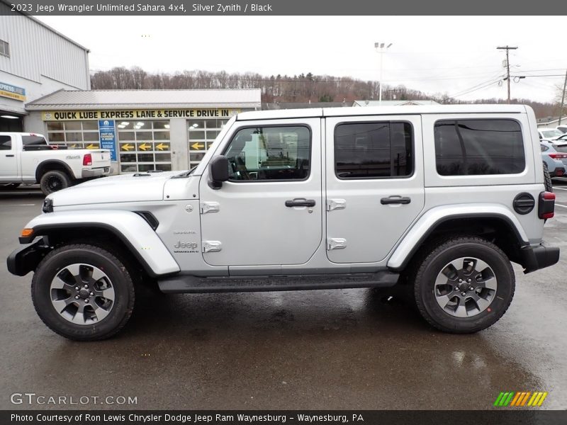  2023 Wrangler Unlimited Sahara 4x4 Silver Zynith