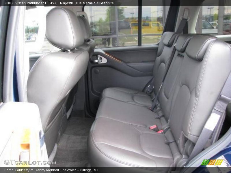 Majestic Blue Metallic / Graphite 2007 Nissan Pathfinder LE 4x4
