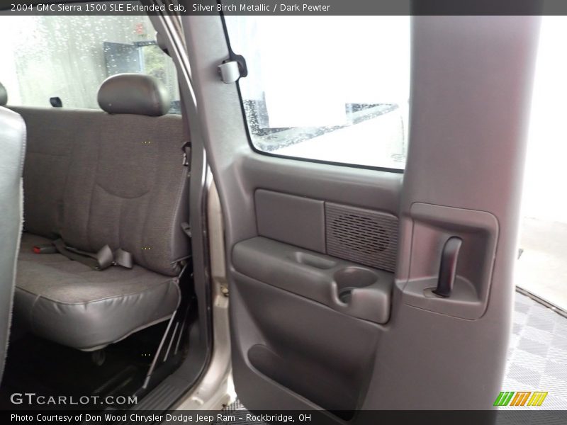 Silver Birch Metallic / Dark Pewter 2004 GMC Sierra 1500 SLE Extended Cab