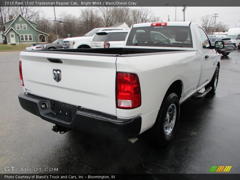 Bright White / Black/Diesel Gray 2016 Ram 1500 Tradesman Regular Cab
