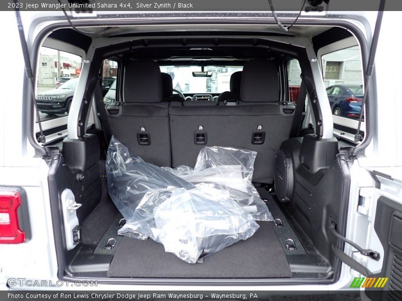 Silver Zynith / Black 2023 Jeep Wrangler Unlimited Sahara 4x4