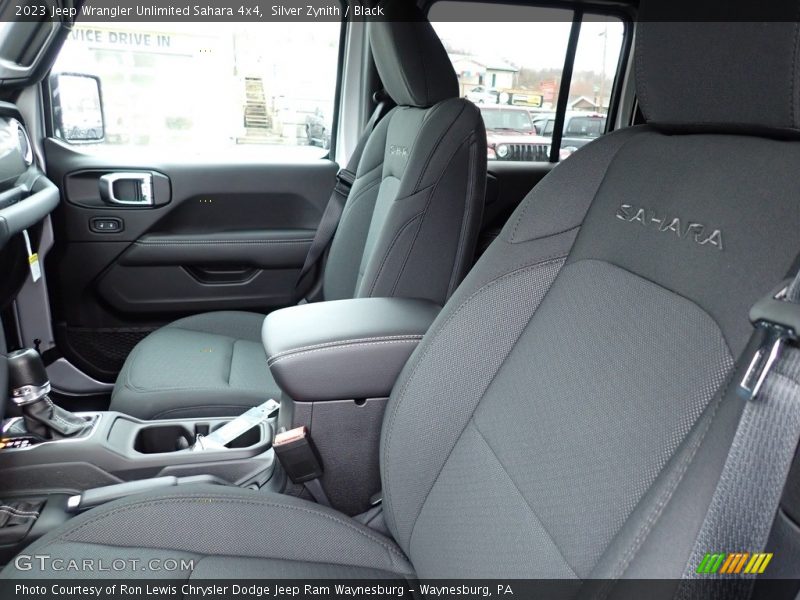 Silver Zynith / Black 2023 Jeep Wrangler Unlimited Sahara 4x4