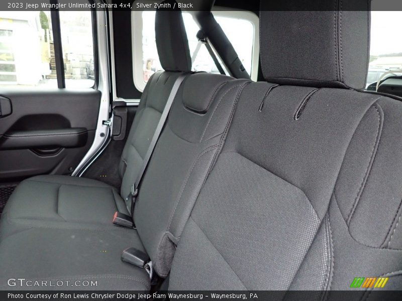 Silver Zynith / Black 2023 Jeep Wrangler Unlimited Sahara 4x4