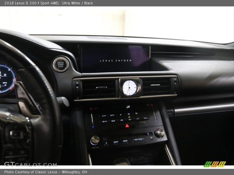 Ultra White / Black 2018 Lexus IS 300 F Sport AWD