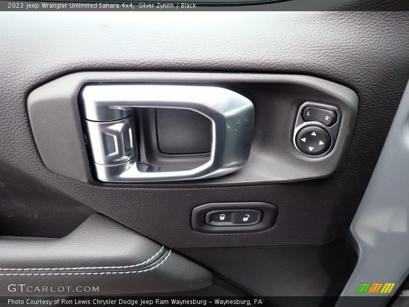 Silver Zynith / Black 2023 Jeep Wrangler Unlimited Sahara 4x4