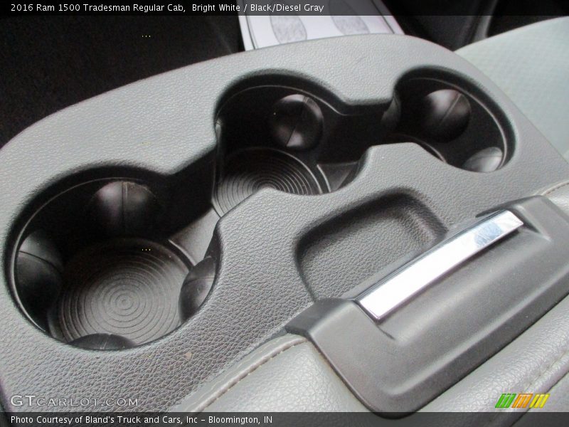 Bright White / Black/Diesel Gray 2016 Ram 1500 Tradesman Regular Cab