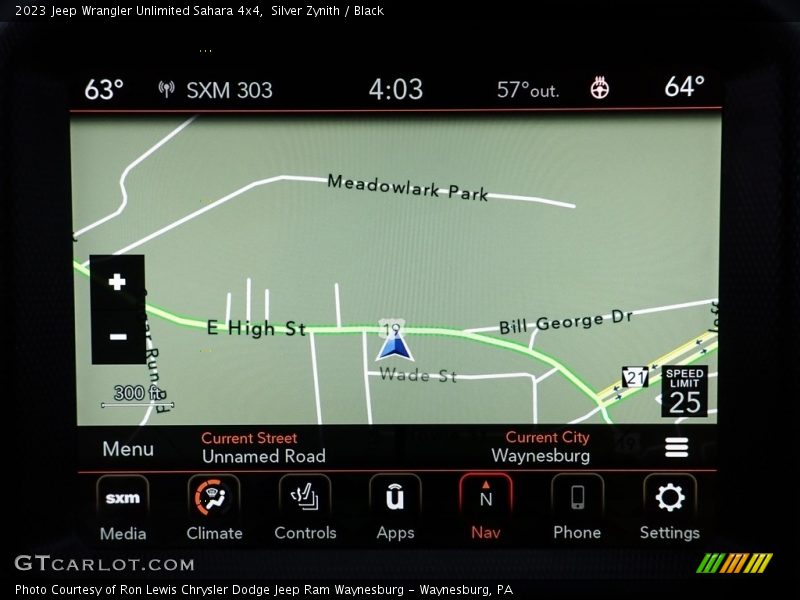 Silver Zynith / Black 2023 Jeep Wrangler Unlimited Sahara 4x4