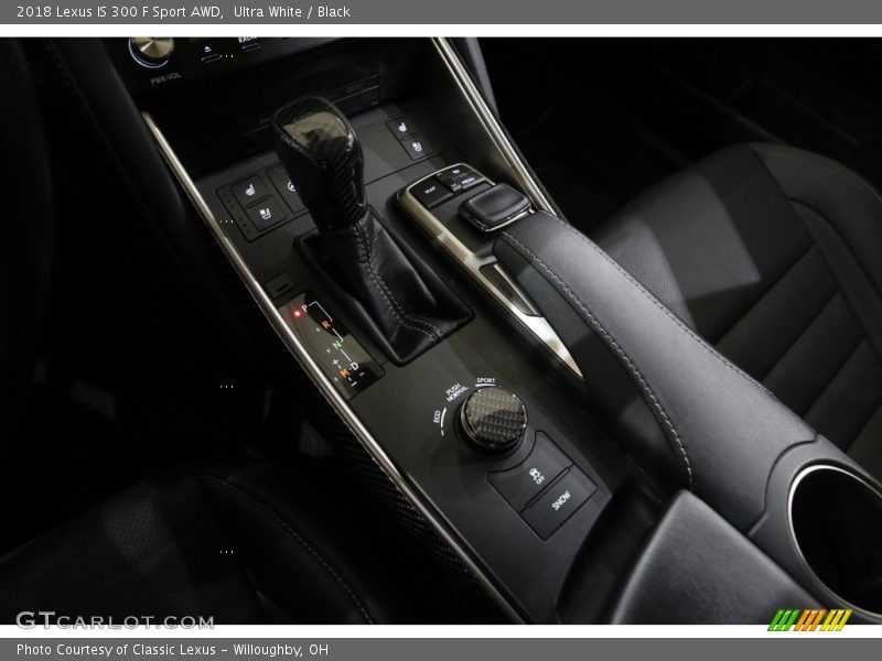  2018 IS 300 F Sport AWD 6 Speed Automatic Shifter