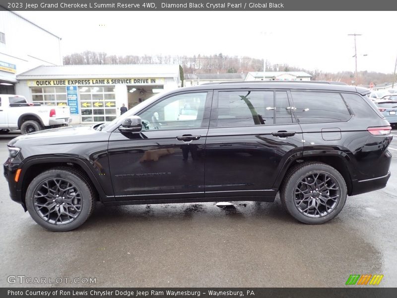  2023 Grand Cherokee L Summit Reserve 4WD Diamond Black Crystal Pearl