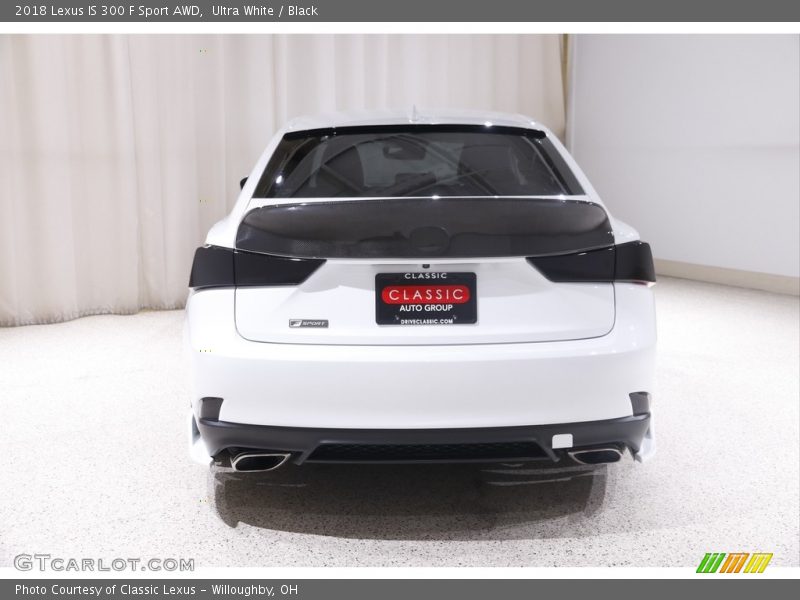Ultra White / Black 2018 Lexus IS 300 F Sport AWD