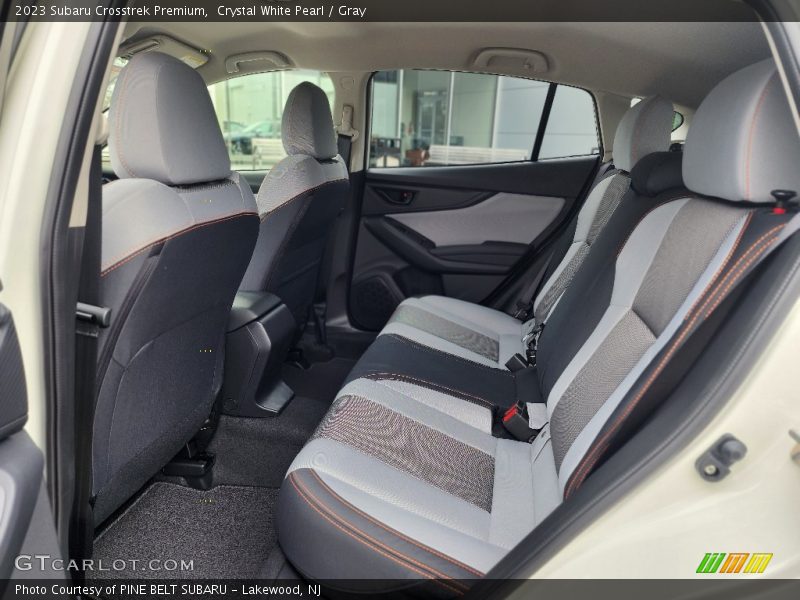 Crystal White Pearl / Gray 2023 Subaru Crosstrek Premium
