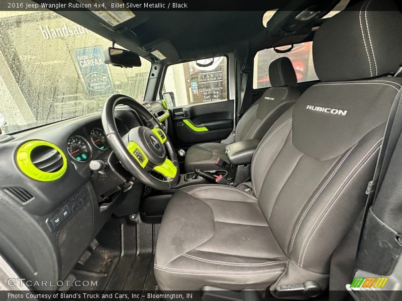 Billet Silver Metallic / Black 2016 Jeep Wrangler Rubicon 4x4